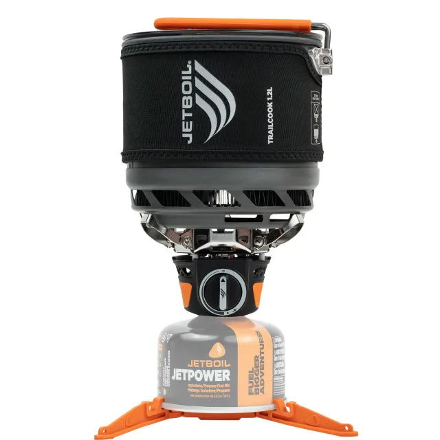 Jetboil TrailCook turn-and-click rotary ignition system