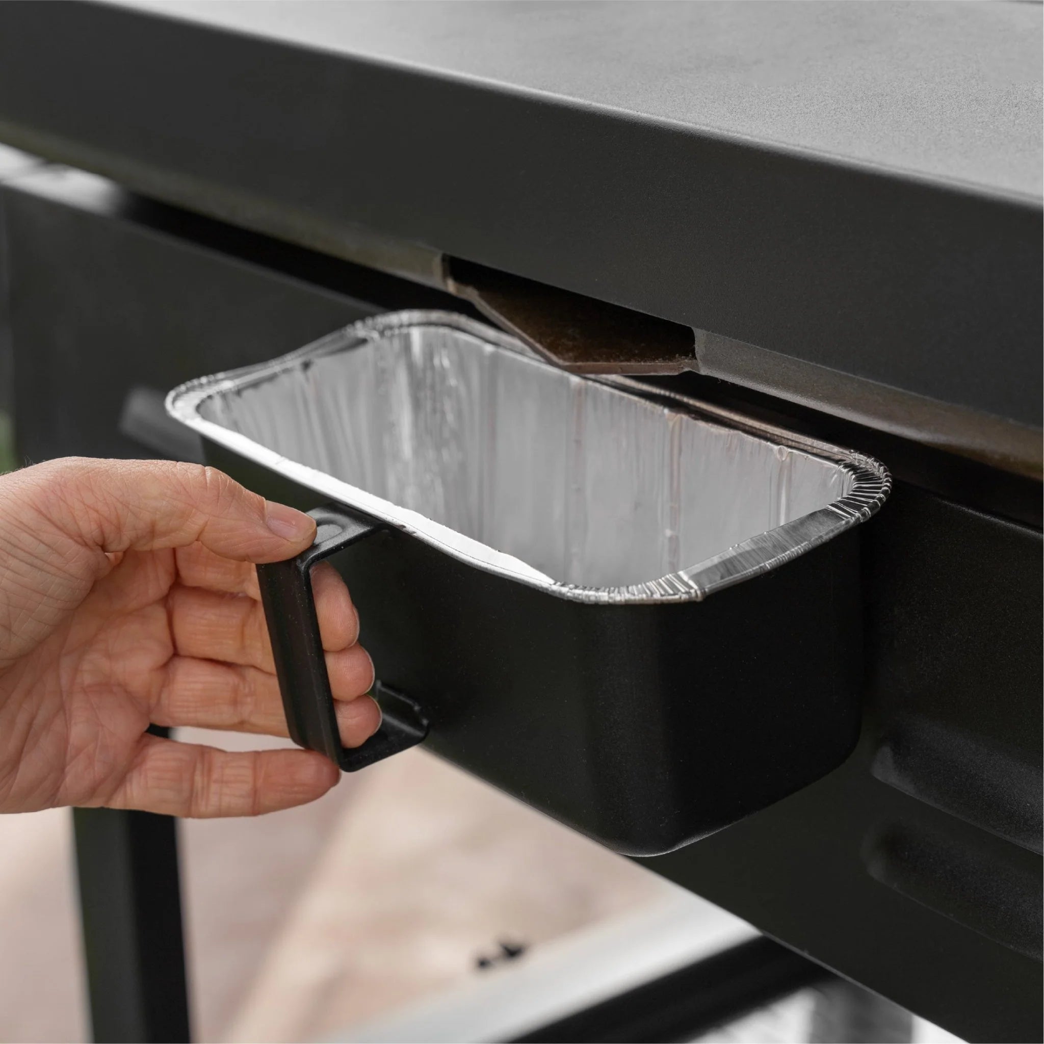 Blackstone griddle with two independently controlled heat zones for versatile cooking