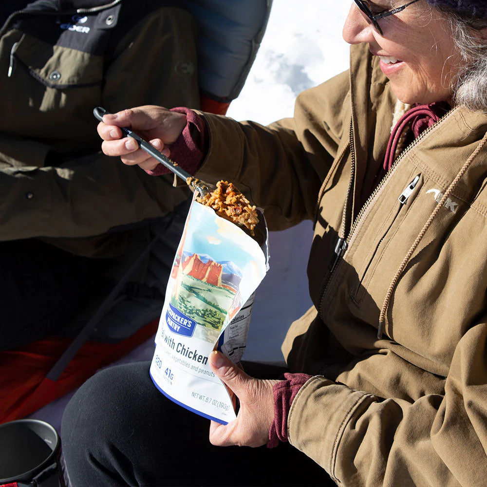 RV camping Pad Thai with Chicken meal pouch