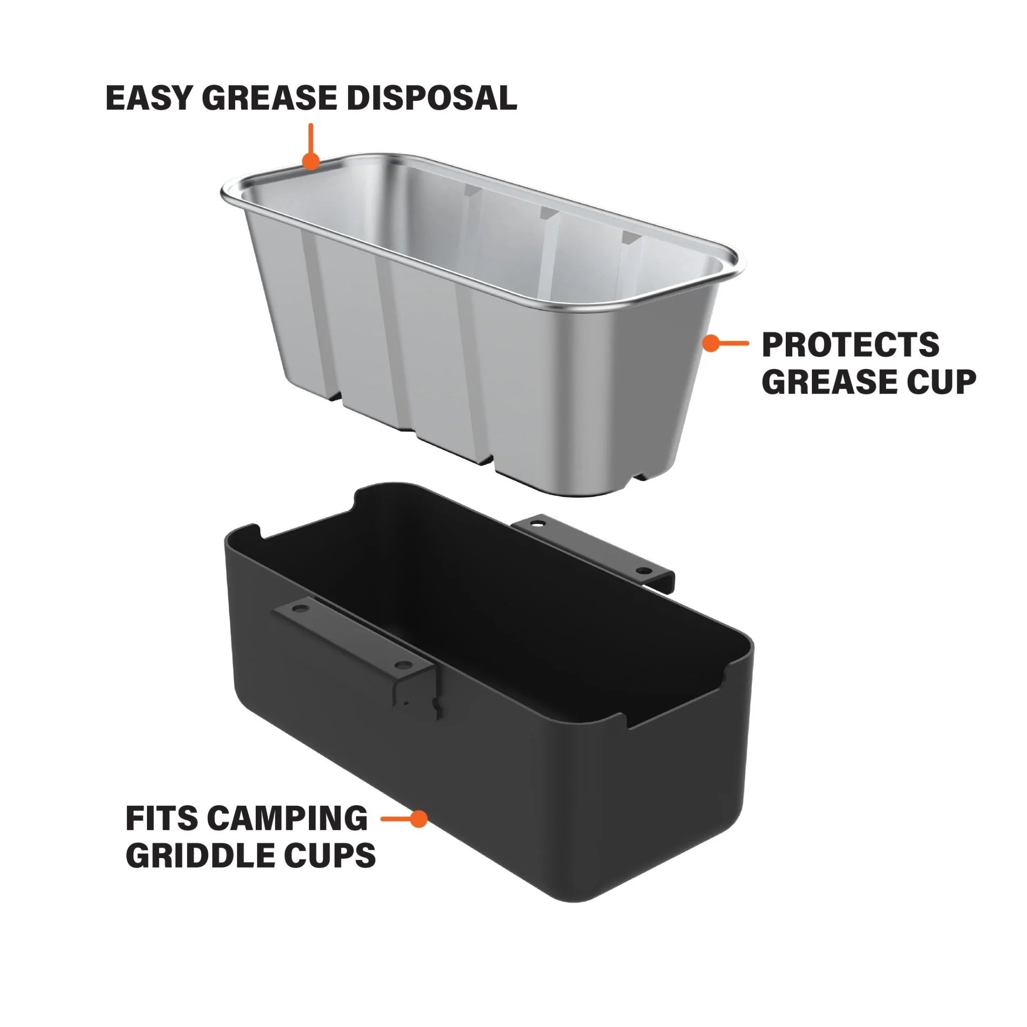 Camping Grease Cup Liners 10 Pack