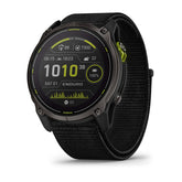 Enduro™ 3 Carbon Gray DLC Titanium with Black Ultrafit Nylon Strap