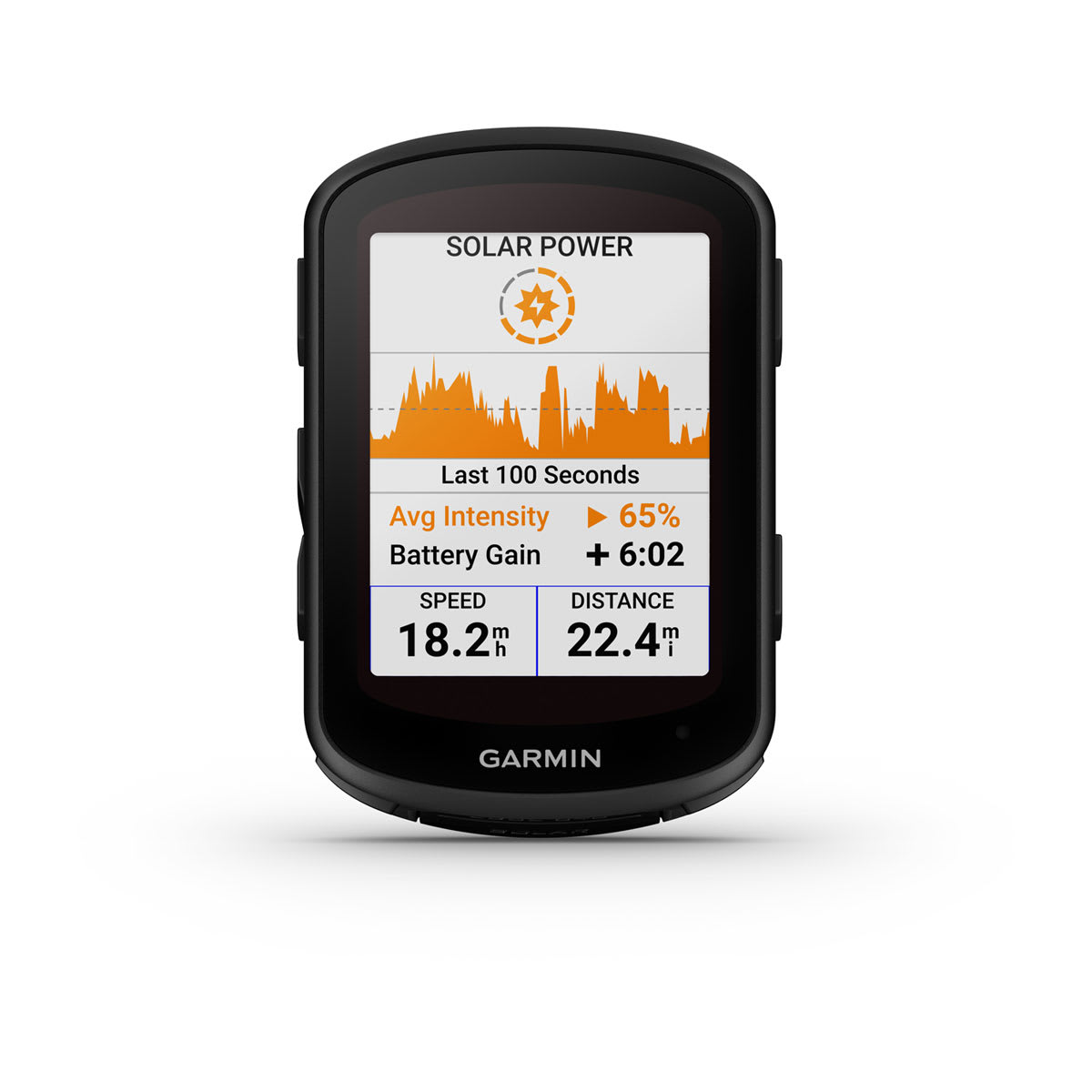 Garmin Edge 840 Solar for road, gravel, trail and indoor cycling performance tracking

