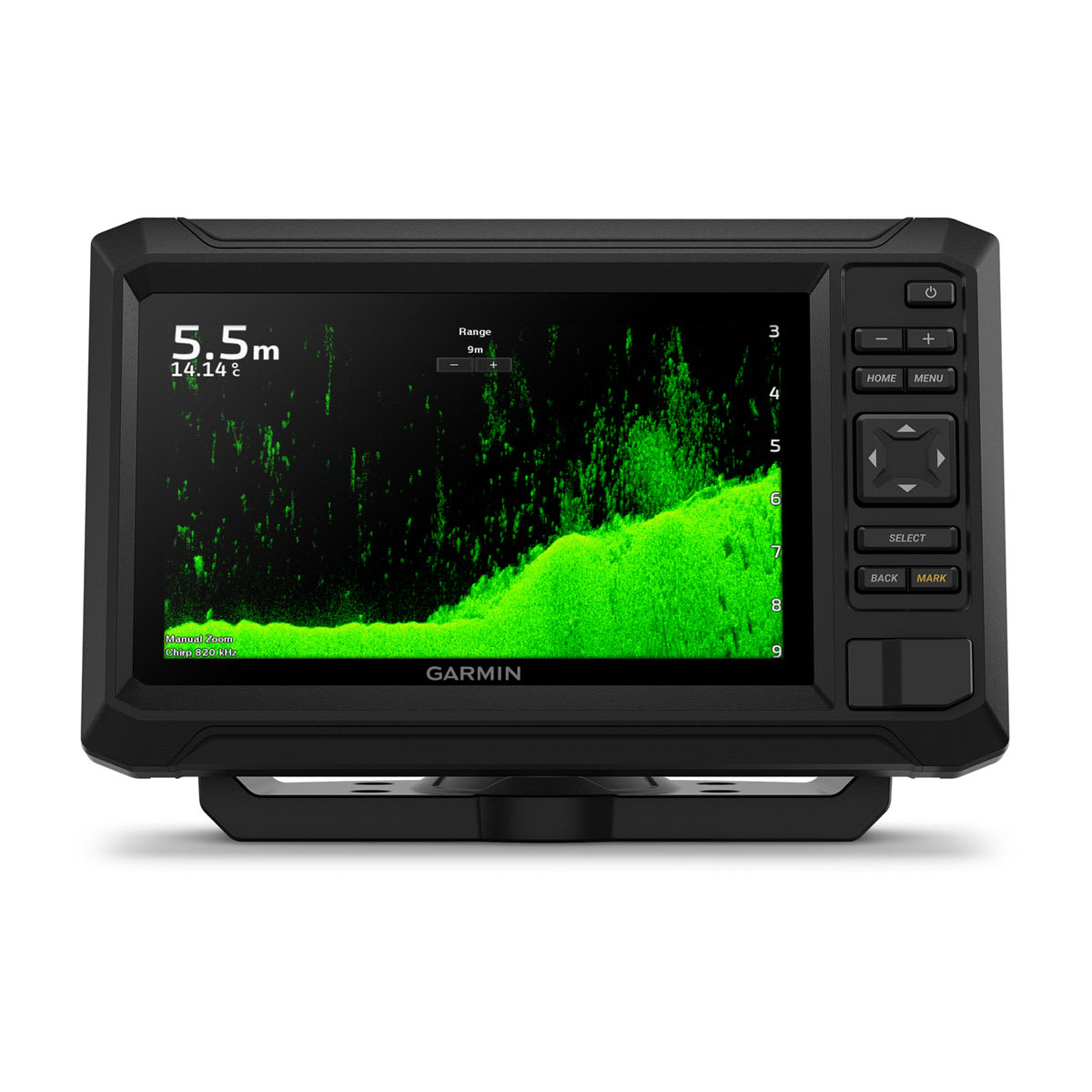 1. Garmin ECHOMAP UHD2 chartplotter with bright 5-inch or 7-inch keyed display
