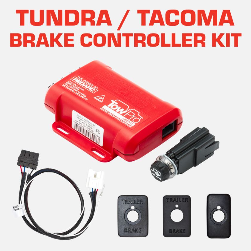 REDARC Tow-Pro Liberty brake controller kit for Toyota Tundra and Tacoma