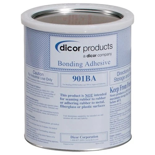 Water-based acrylic roof membrane adhesive for porous roofing substrates