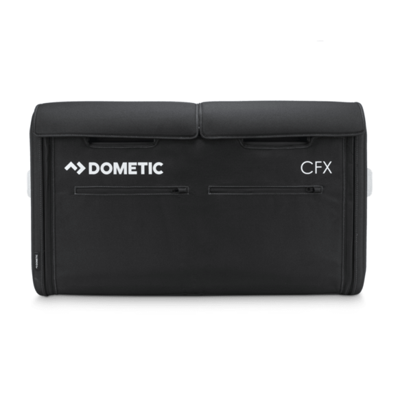 Detail of bottle opener cutout in CFX5 cover for convenient drink access on the go

