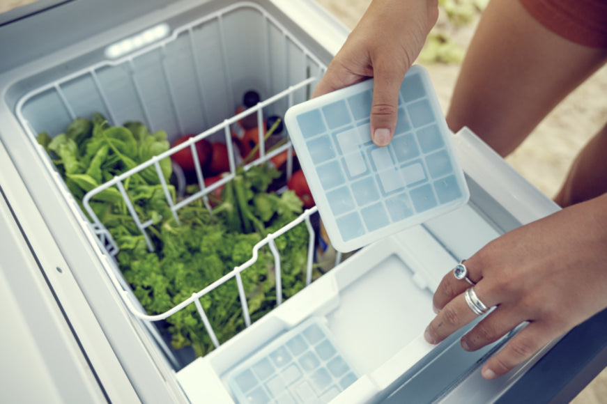 Removable ice trays