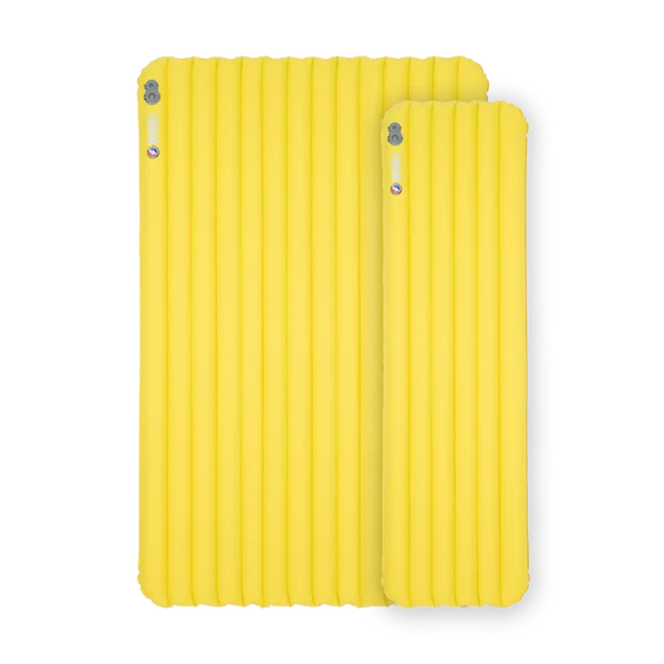 9cm thick insulated air pad for three-season camping