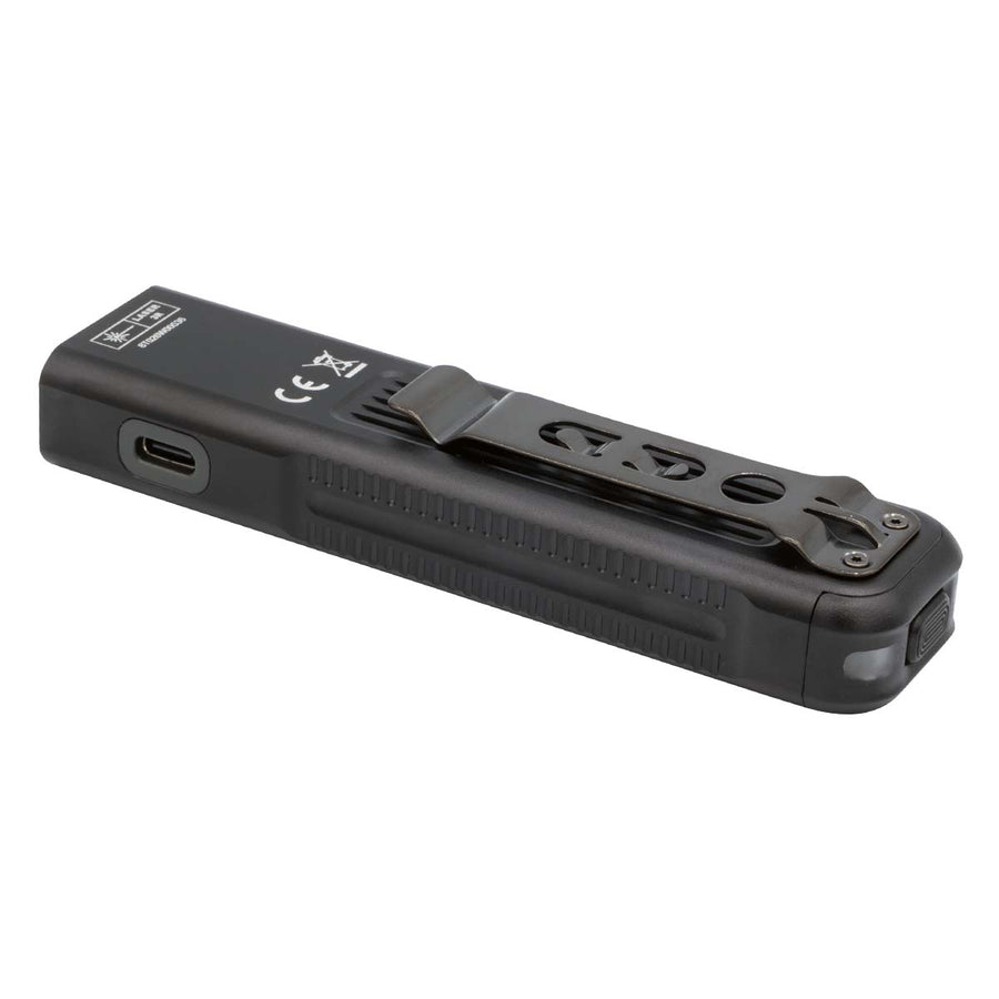 Fenix E06R PRO flashlight beam output in spotlight mode