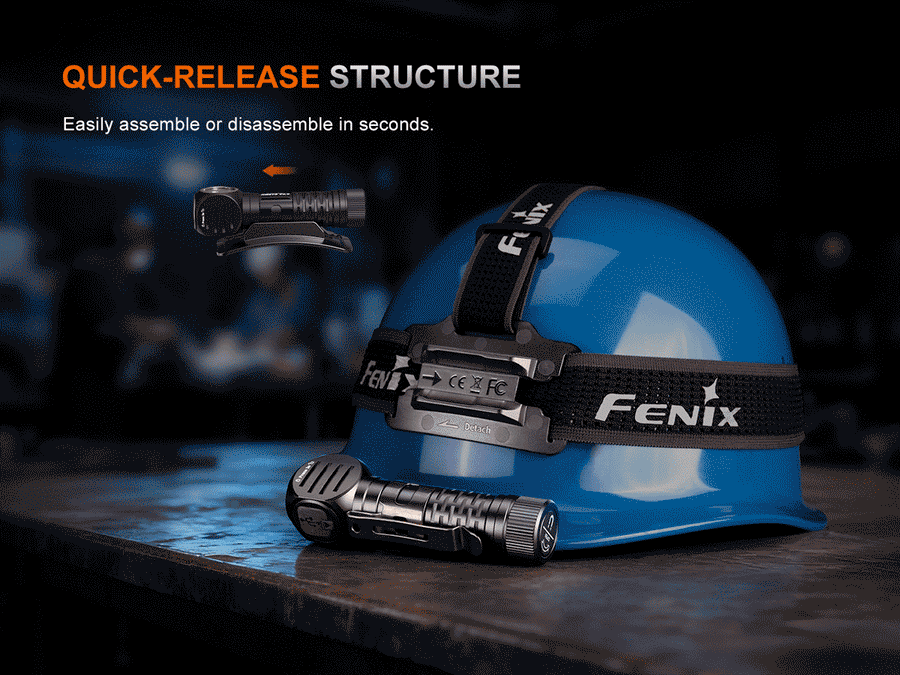 Fenix HM61R V2.0 headlamp red mode for night vision or low-light tasks