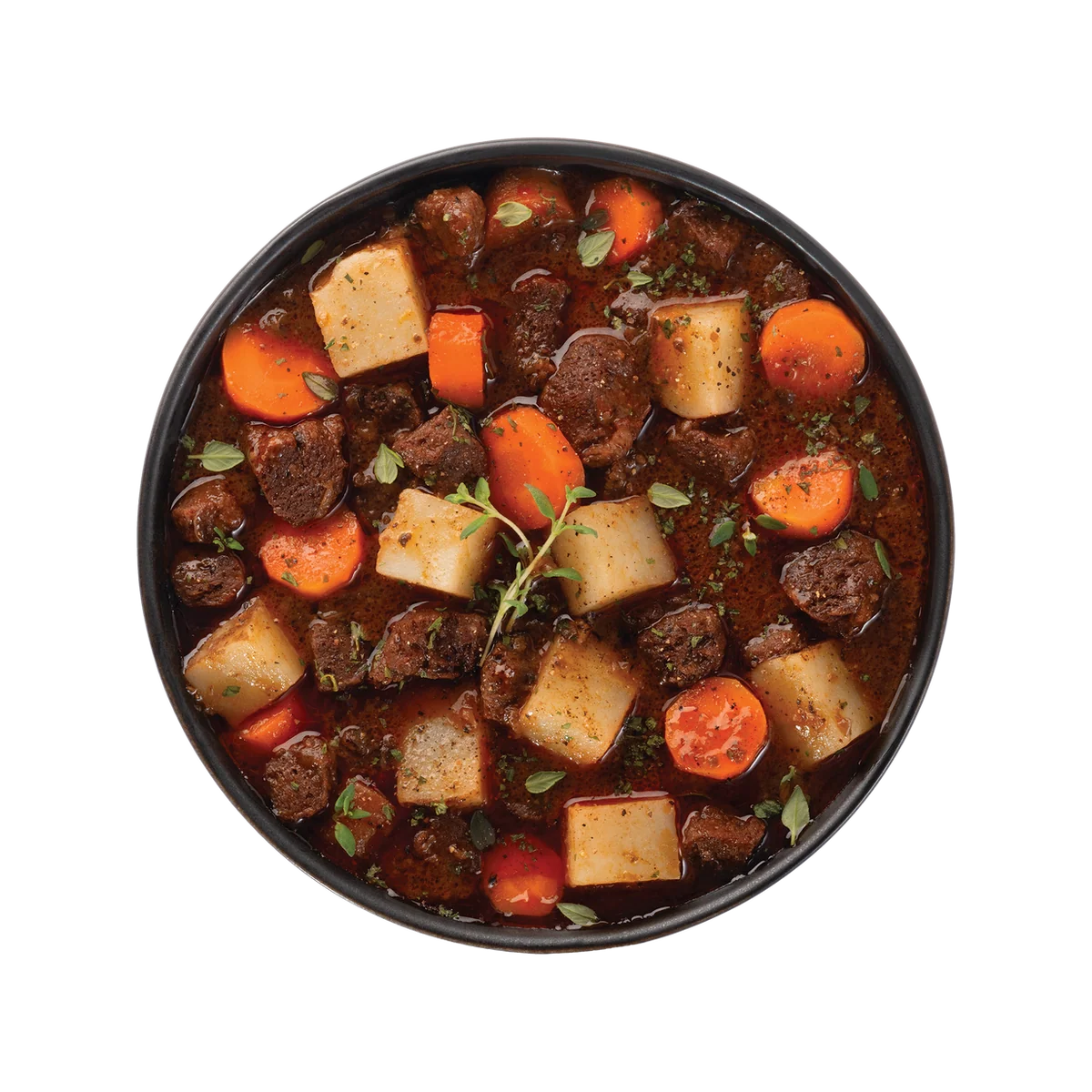 SLY Bourguignon Potatoes meal in rich red wine sauce