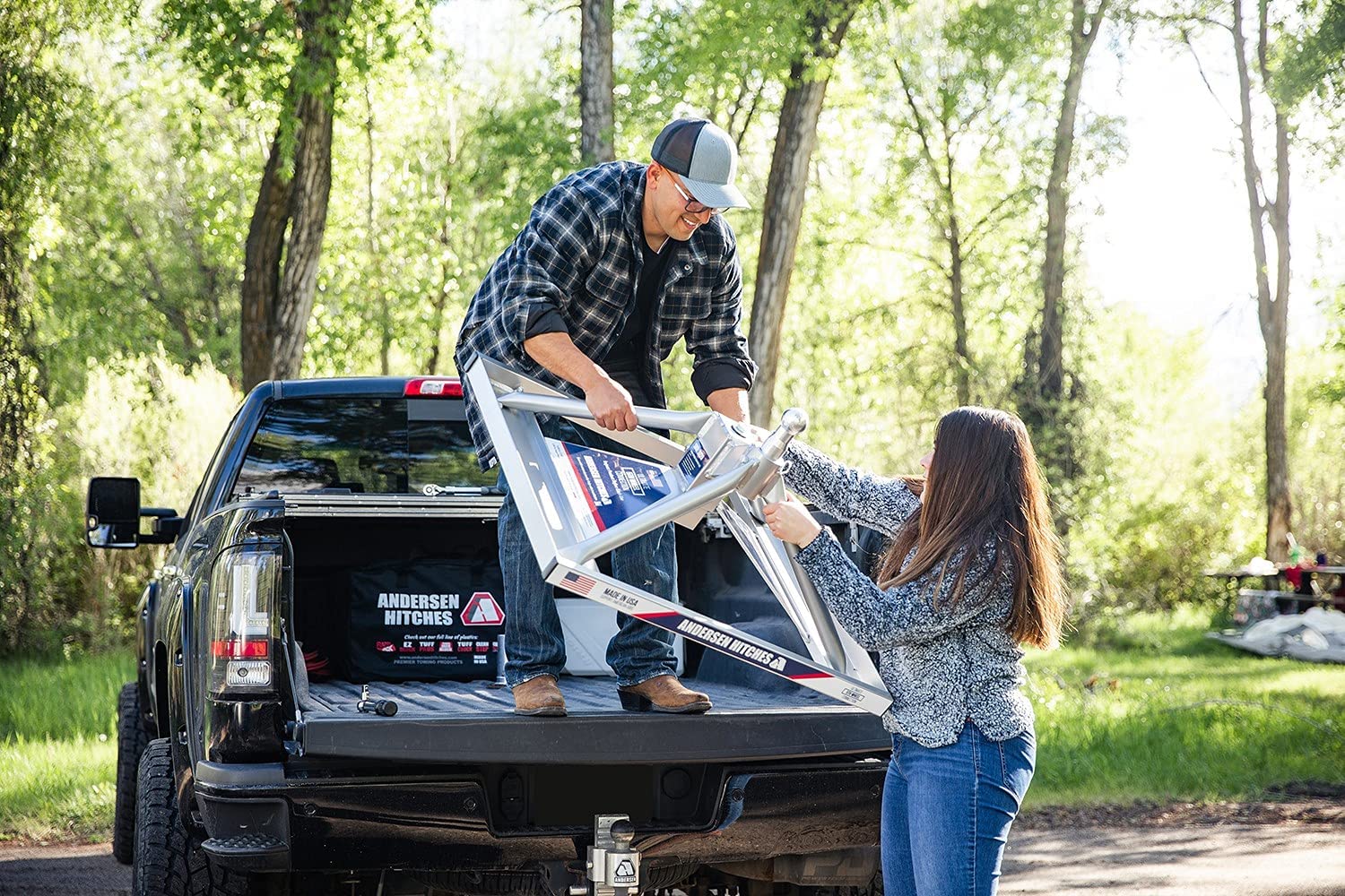 Andersen Hitches Aluminum Ultimate 5th Wheel Connection - Ultimate Connection Gooseneck Mount - ONE Person Install or Removal in Less Than 5 Minutes! AND3220