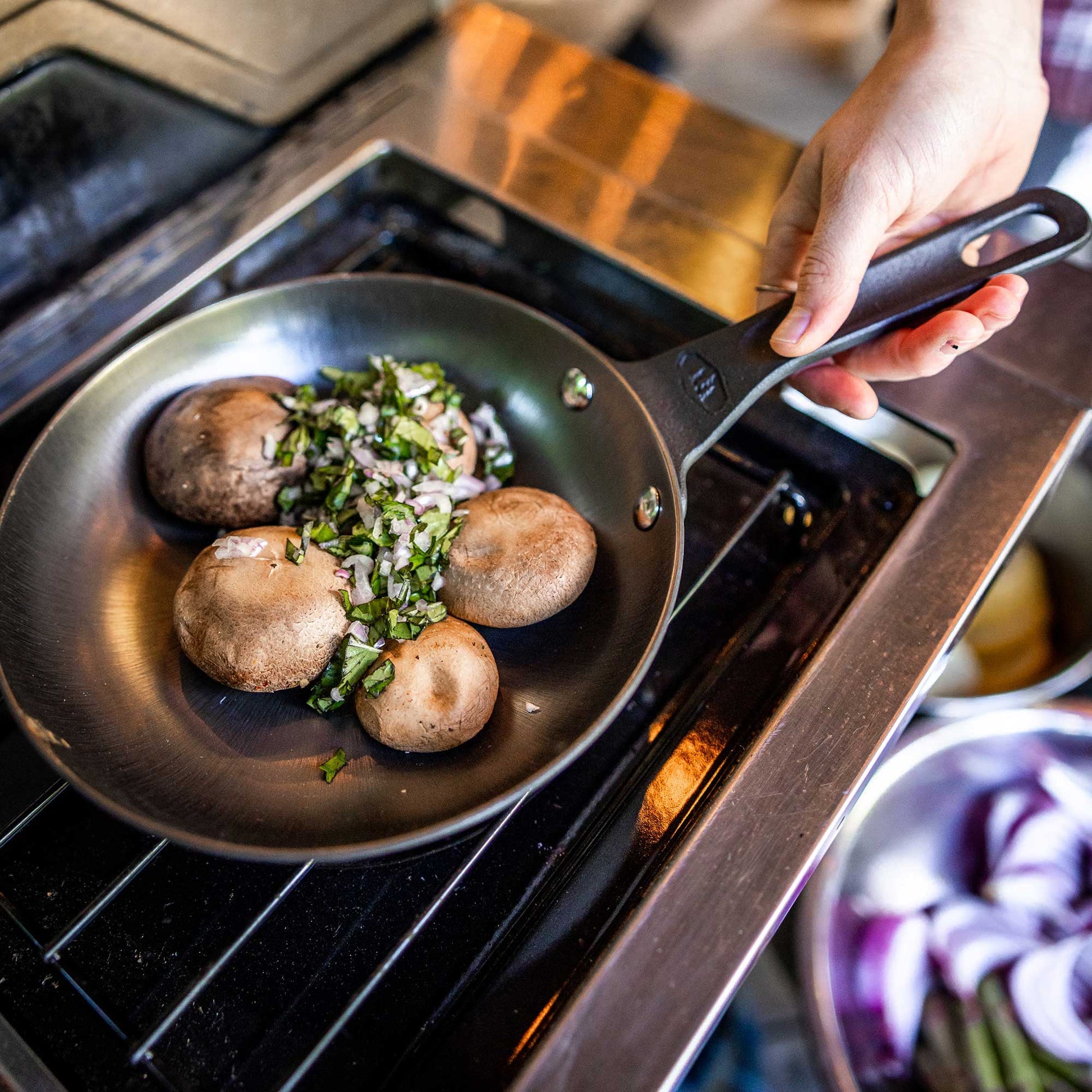 eco-conscious cast iron cookware for camping