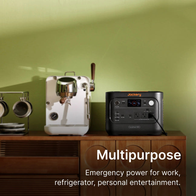 Jackery HomePower 1000 v2 LiFePO4 battery power station

