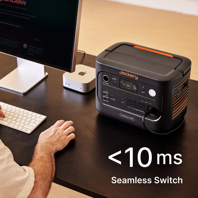 Jackery HomePower 1000 v2 portable power station for RV use

