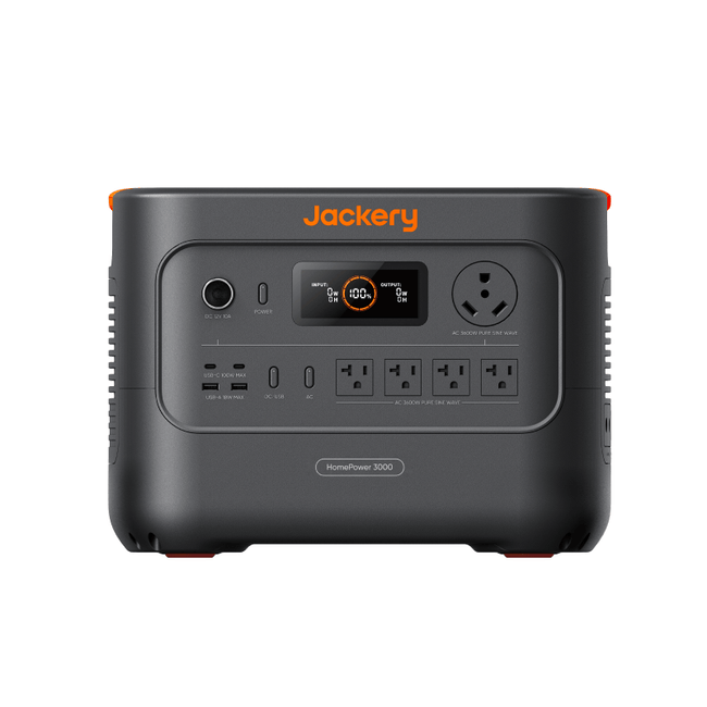 Jackery Explorer 3000 V2 3072Wh portable power station with 3600W output