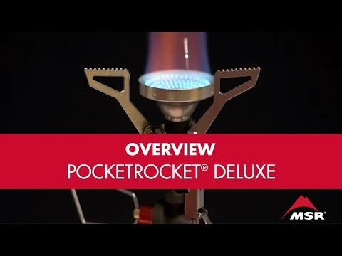 MSR PocketRocket Deluxe regulated canister stove