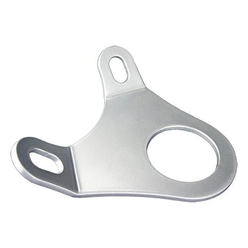 Installation plate for Andersen safety chains mounted over gooseneck ball