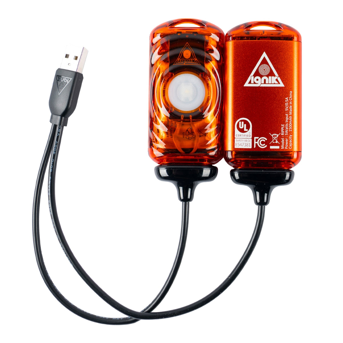 Ripple rechargeable hand warmer for winter adventures