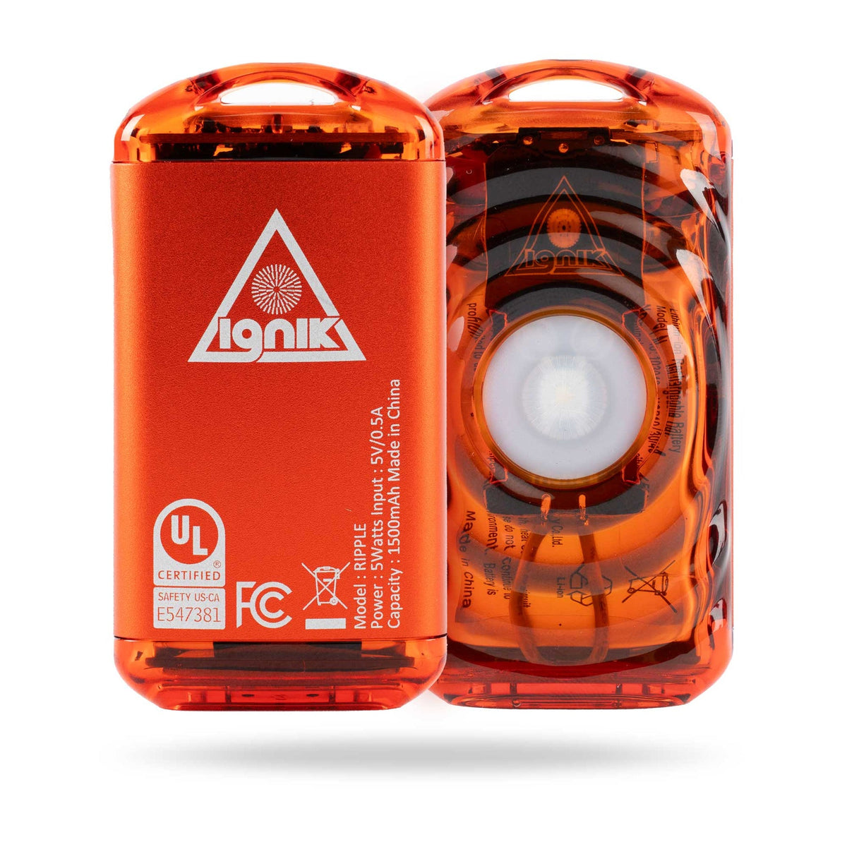Ripple hand warmer Turbo Mode 122°F instant heat