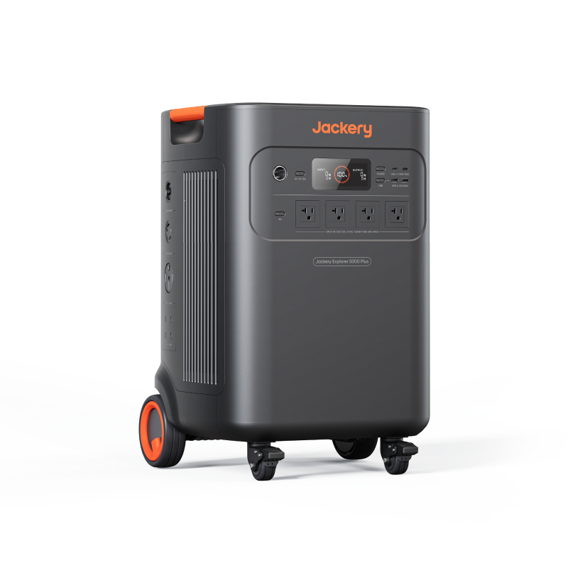 Jackery Explorer 5000 Plus portable power station front view

