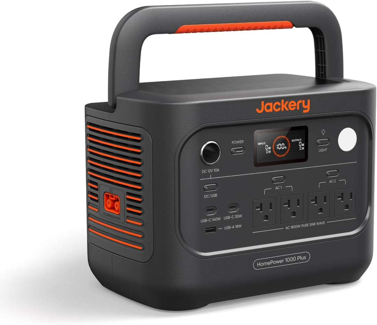 Jackery Solar Generator HomePower 1000 Plus v2 1024Wh portable power station