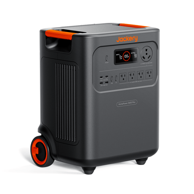 Compact 3600W portable solar generator for whole-home essentials