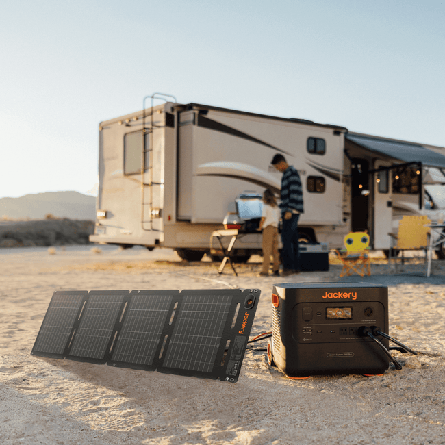 Jackery SolarSaga Air IP68 waterproof solar charger for outdoor and off-grid use
