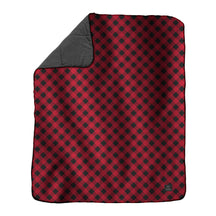 Kamp blanket lumberjack red/black