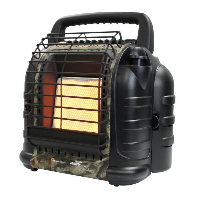 Mr. Heater Hunting Buddy portable radiant propane heater (Massachusetts/Canada version), 6,000–12,000 BTU