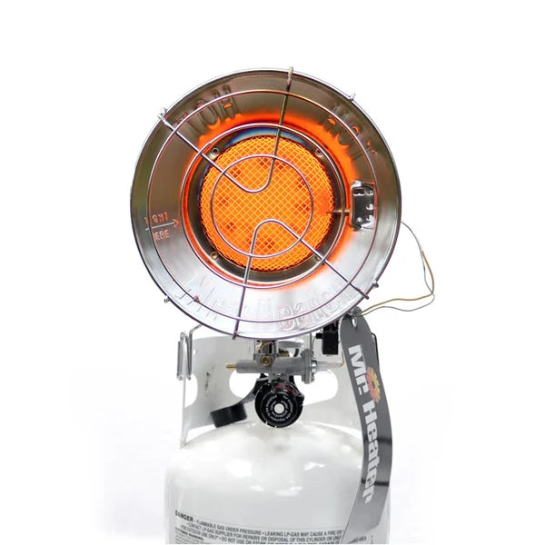 Mr. Heater MH15T Tank Top Radiant Propane Heater – 10,000–15,000 BTU