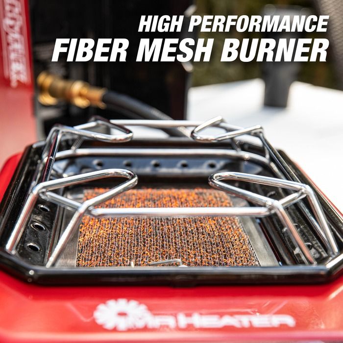 Compact Buddy FLEX Cooker for camping, job sites, and tailgating with infini-variable™ controls