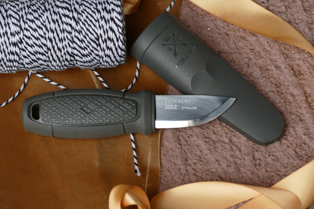 Morakniv Eldris S LightDuty Dark Grey with Swedish stainless steel blade