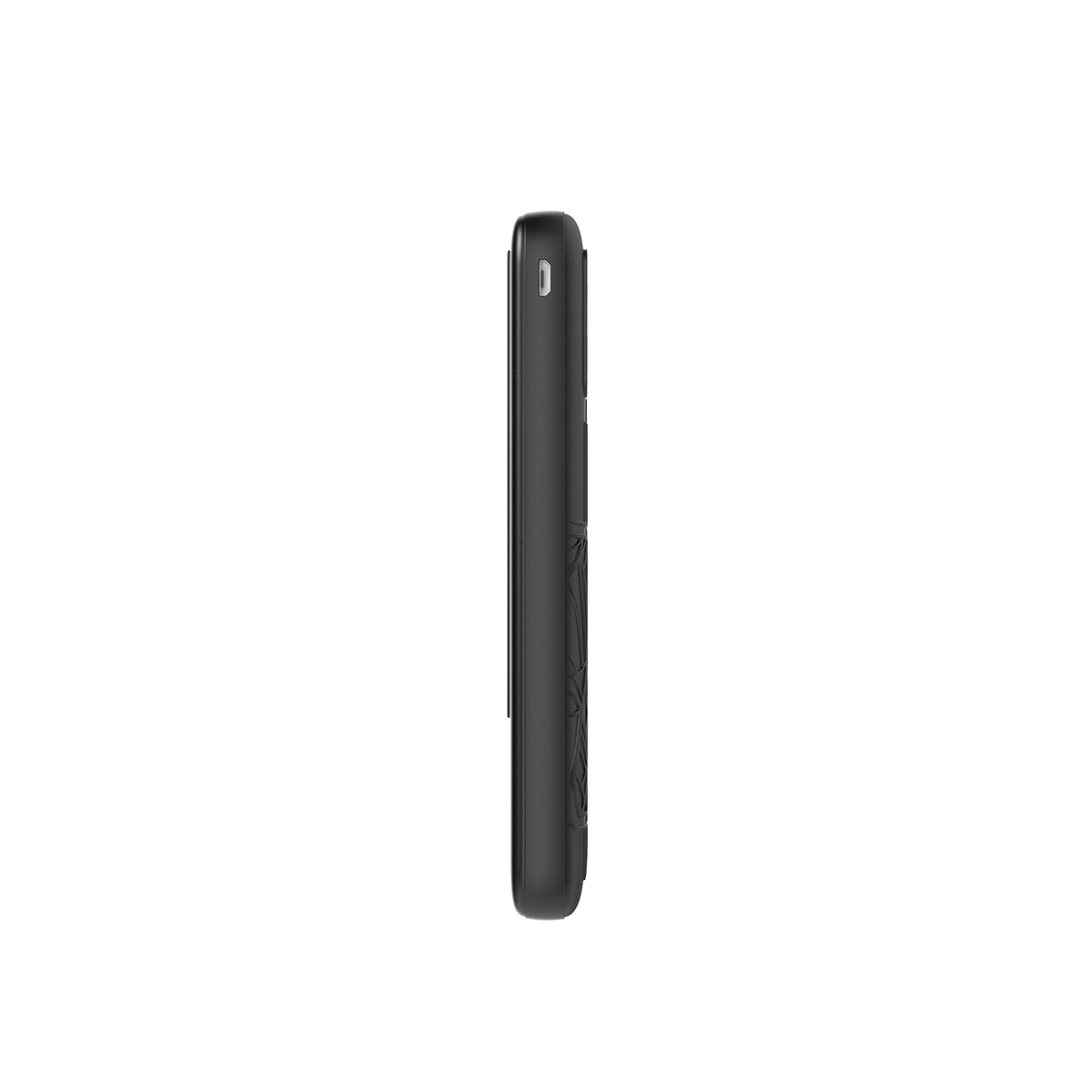 Power bank with digital power display screen and USB-C charging port