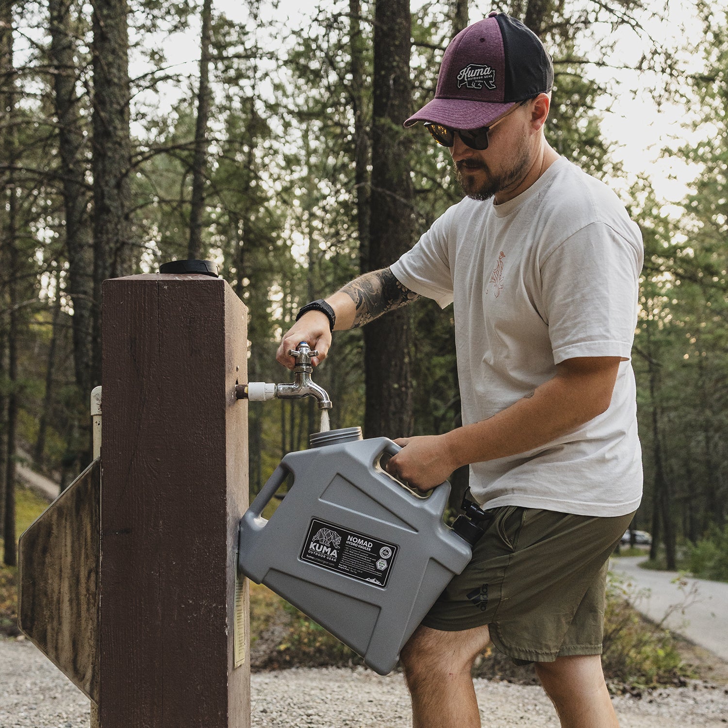 Nomad Hydro Hauler wide mouth water container