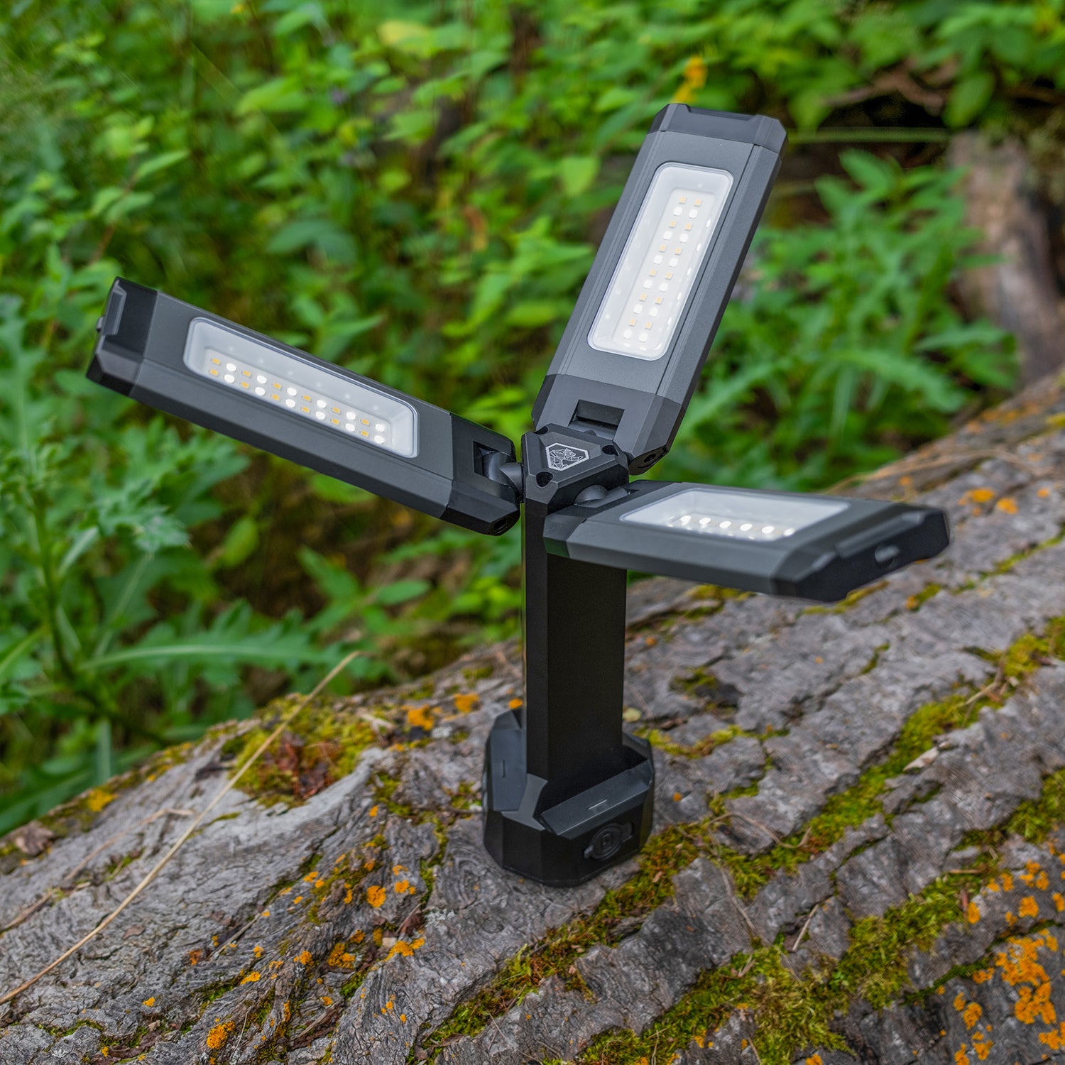 Northstar Flexlite rechargeable LED light inside camping tent