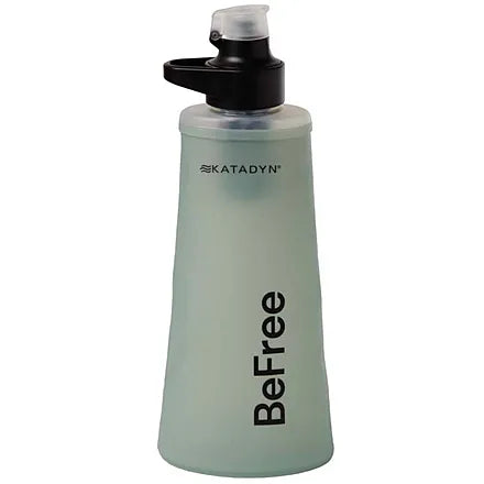 Katadyn BeFree AC 1.0L personal water filtration system for hiking and trail running