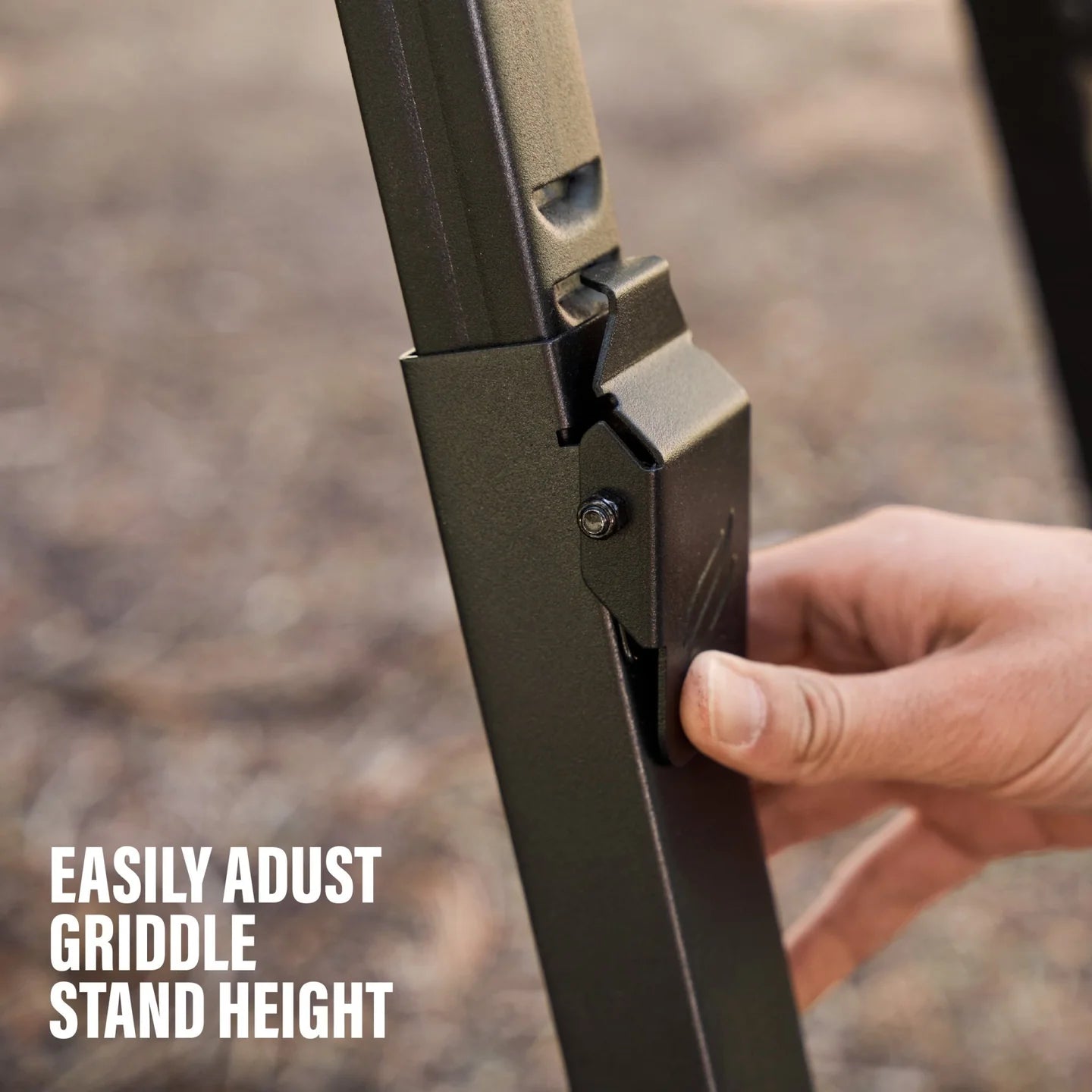Blackstone adjustable leg stand compatible with 17 inch and 22 inch tabletop griddles