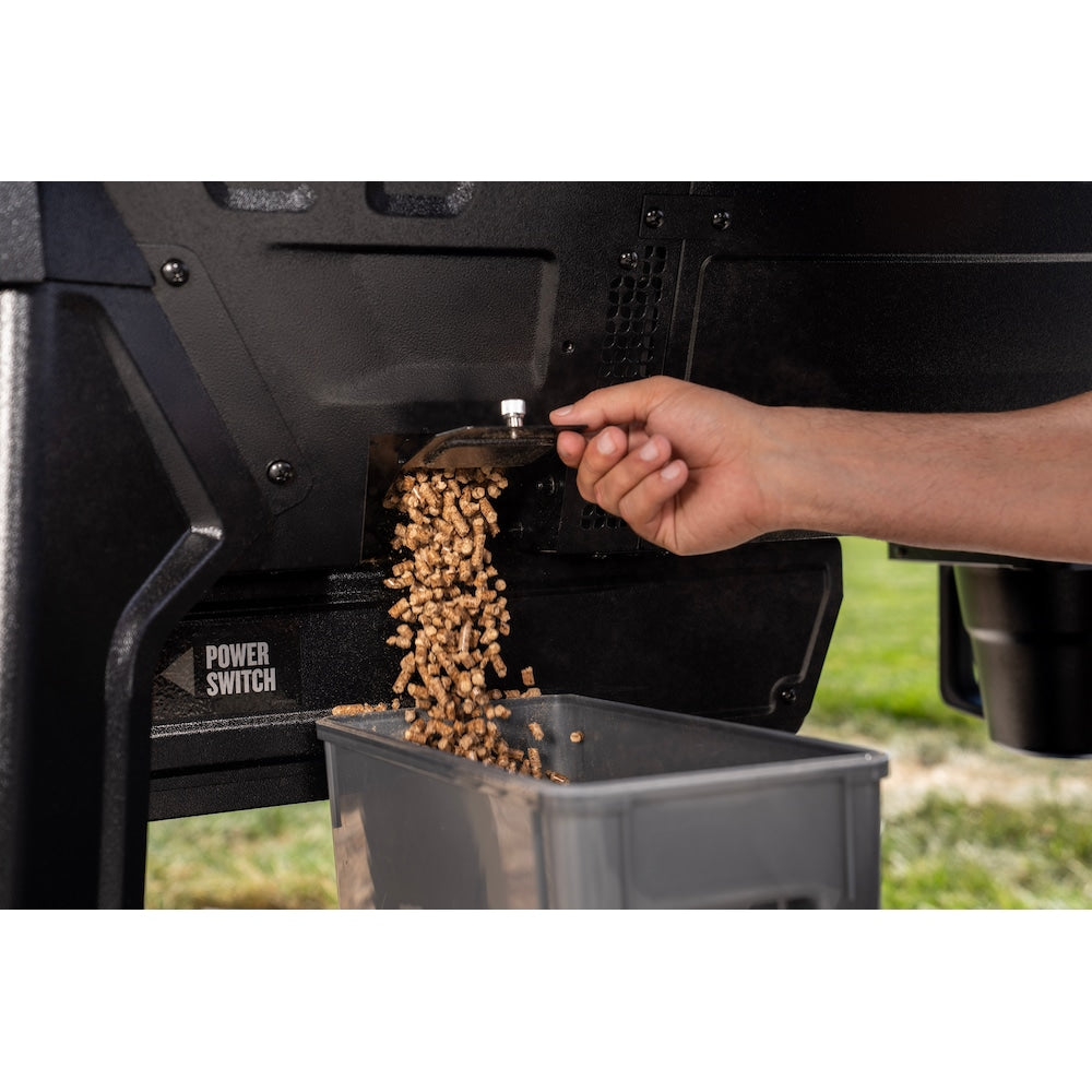 Traeger Woodridge Pro pellet grill model TFB97JLHC front view