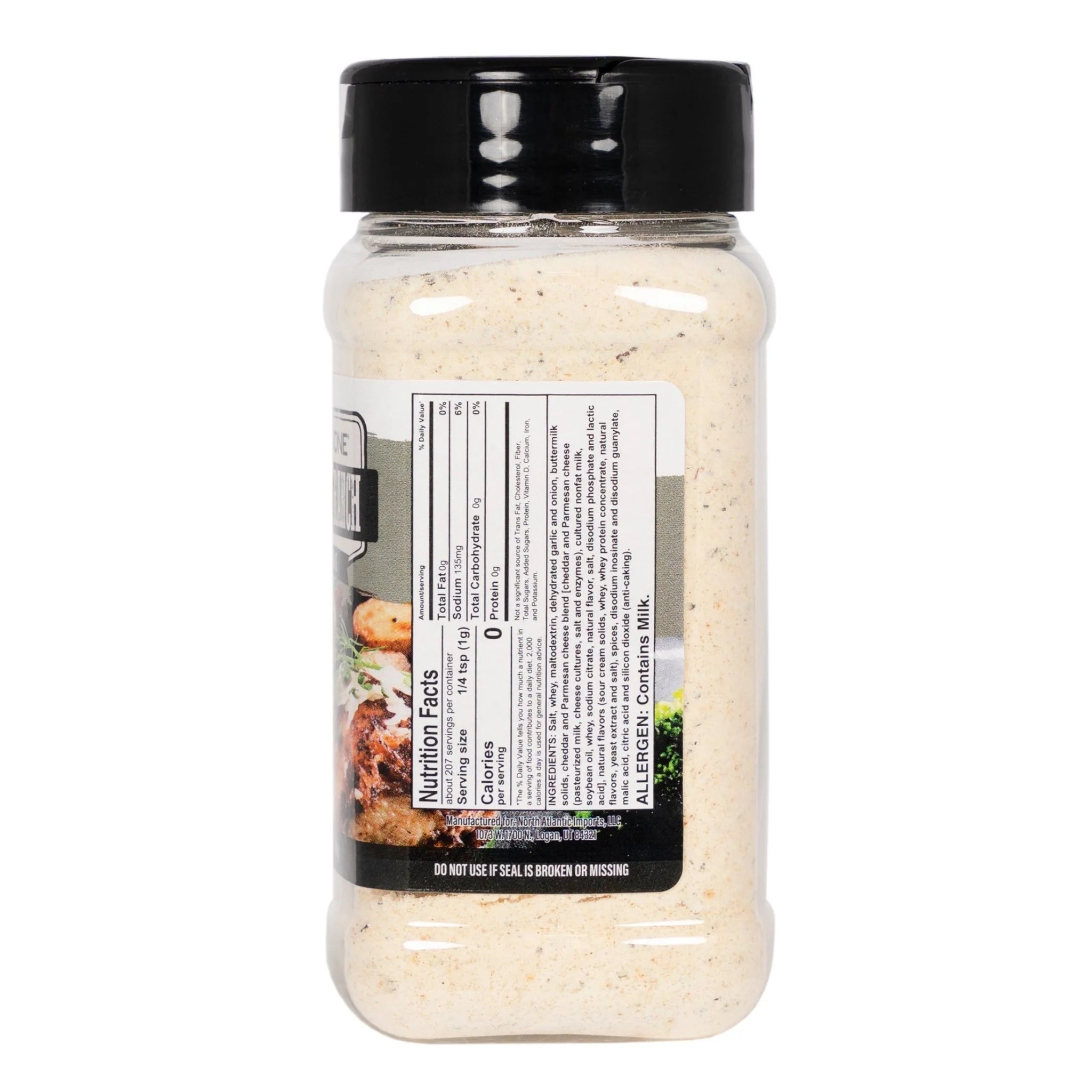 Zesty ranch and aged parmesan seasoning perfect for grilling and cooking

