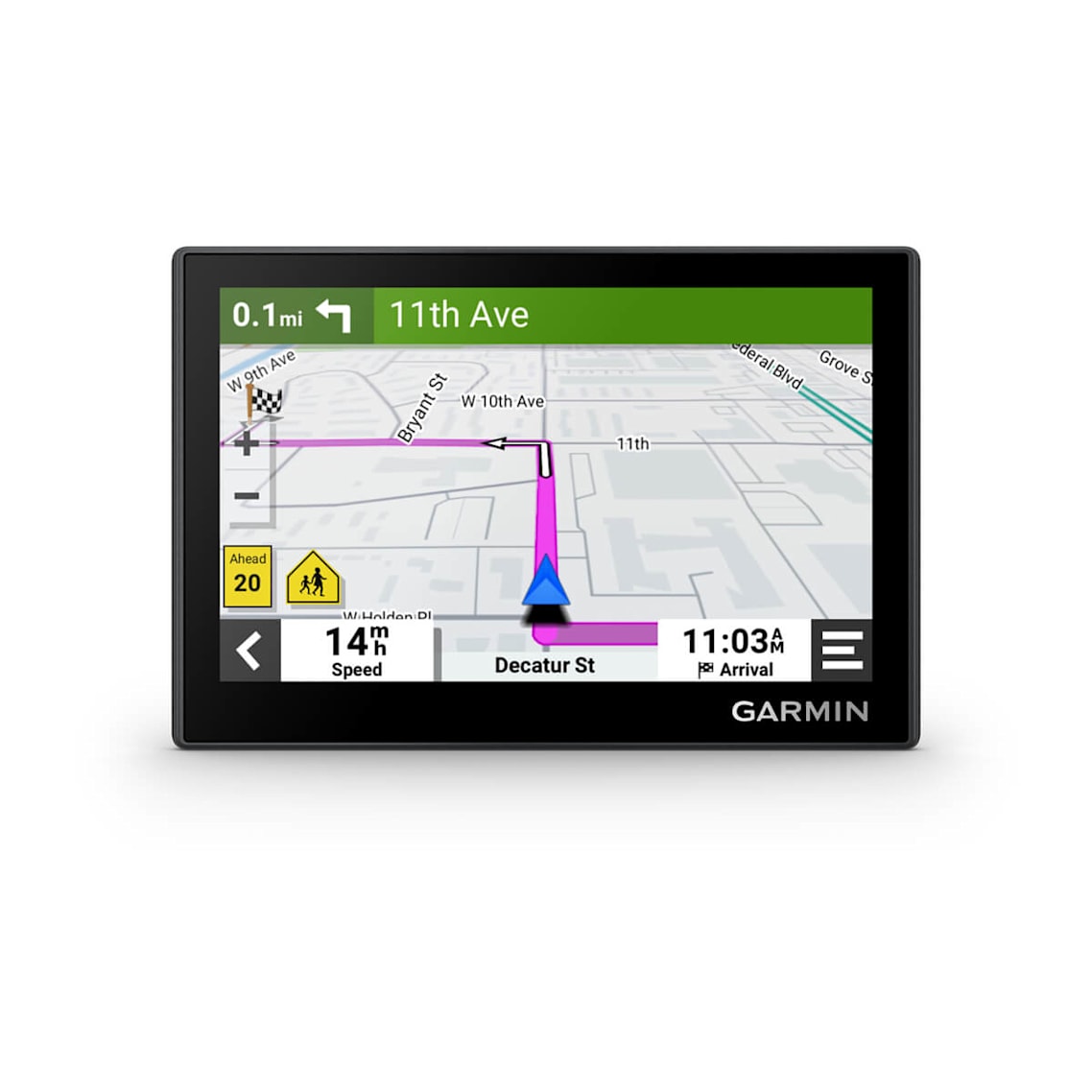 Navigation system with direction alerts 