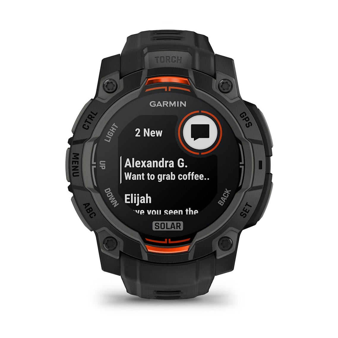 GPS smartwatch with advanced multi-band tracking for superior accuracy and battery optimization.
