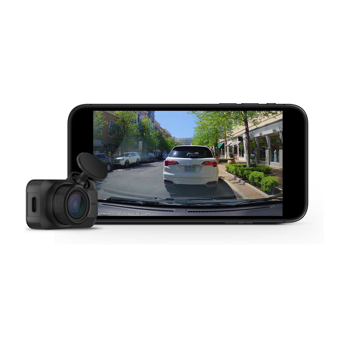 This lens reduces windshield glare for clearer video quality.