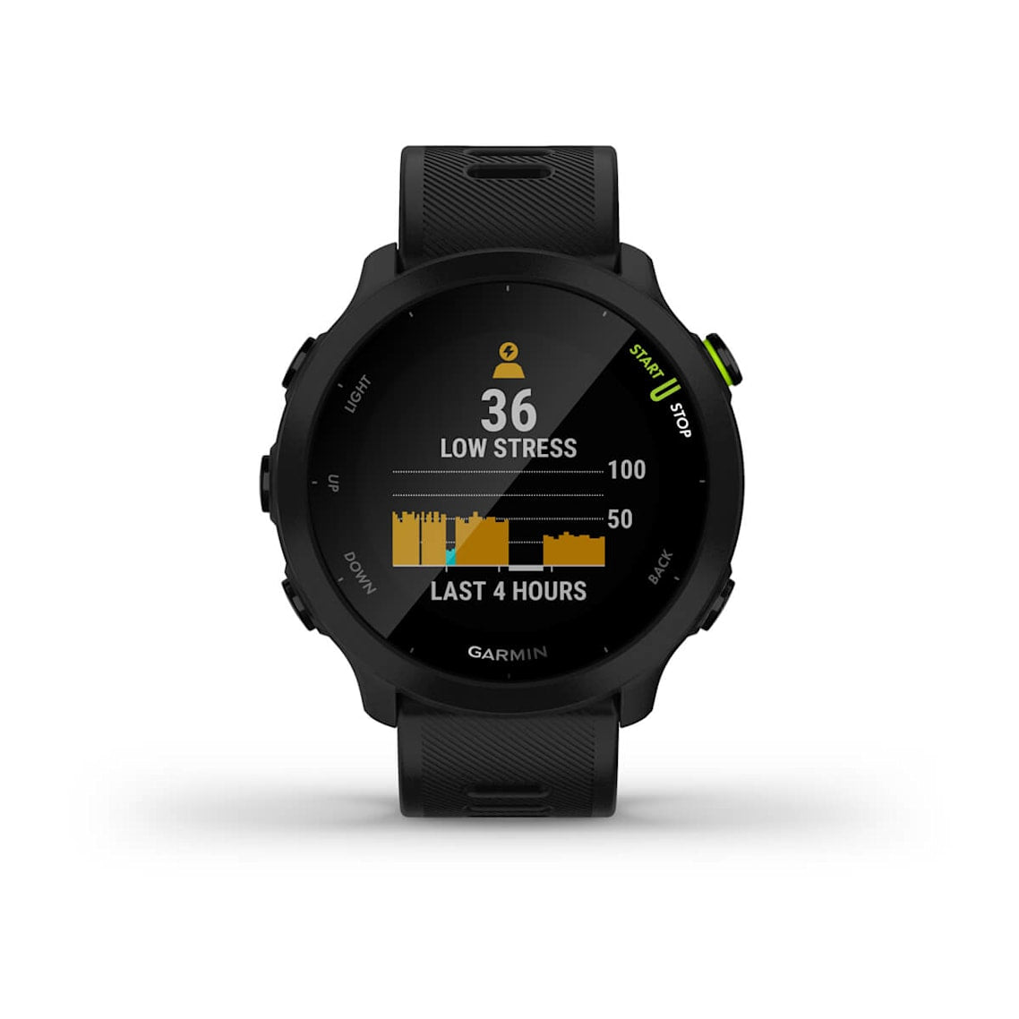 Garmin Forerunner 55 stress mode