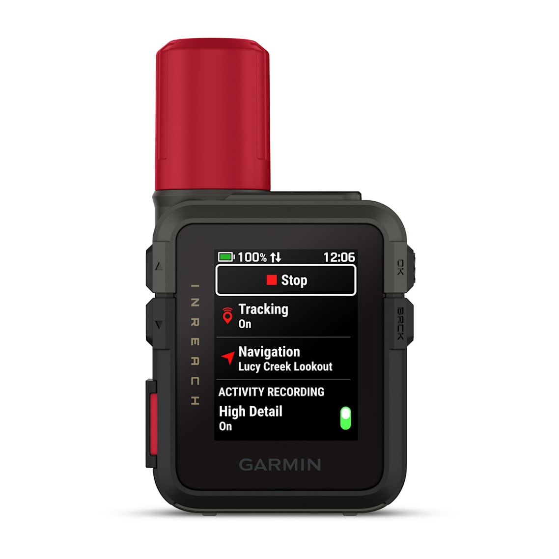 Garmin inReach Mini 3 Plus LiveTrack location sharing and SOS emergency features