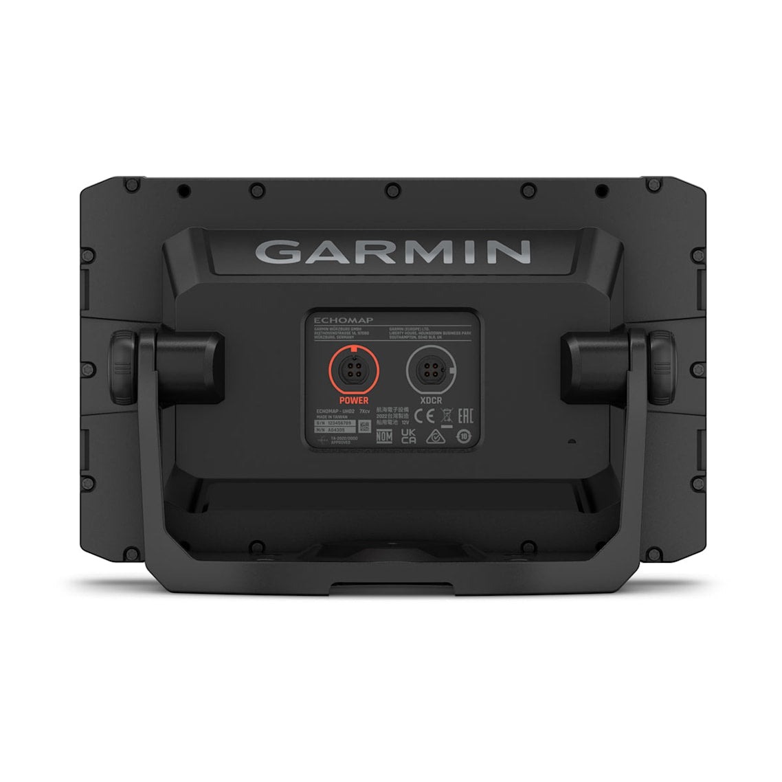 6. Garmin ECHOMAP UHD2 sonar support showing crisp traditional and ClearVü scanning sonar
