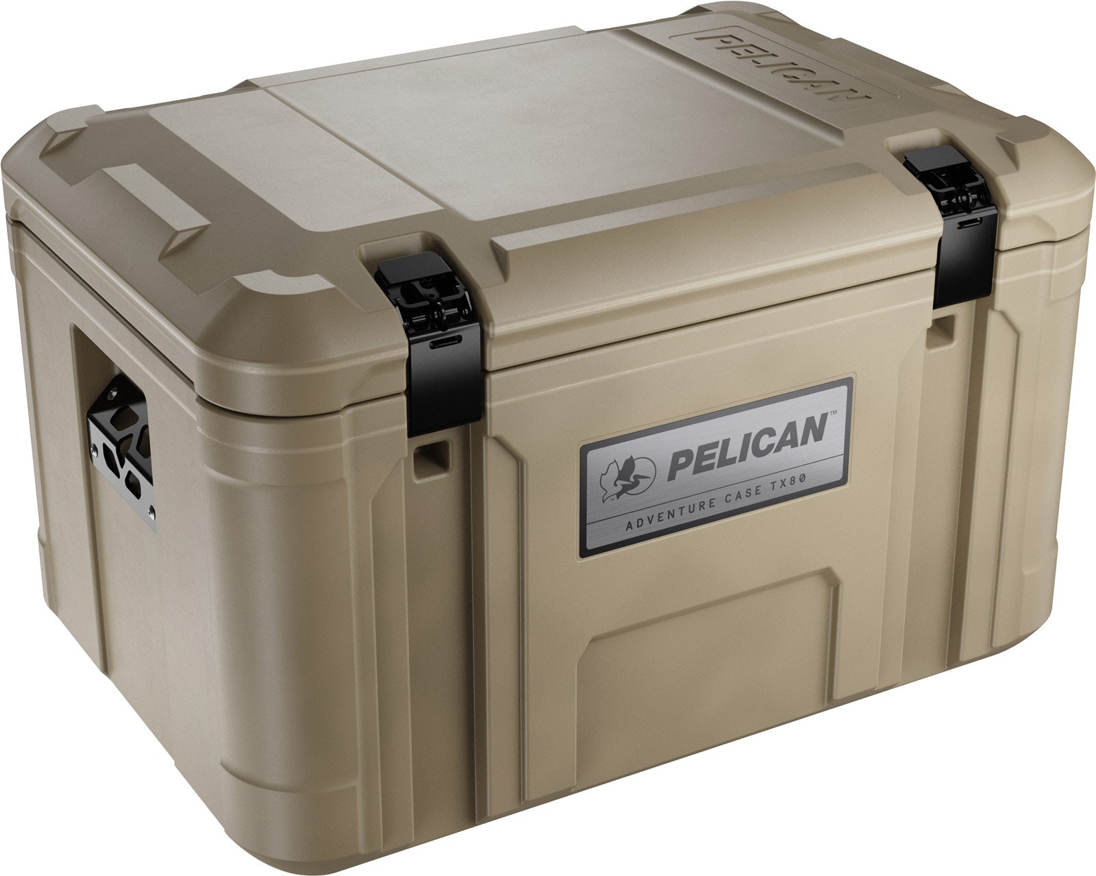 Pelican TX80 Adventure Case with steel latches and built-in lock hasps
