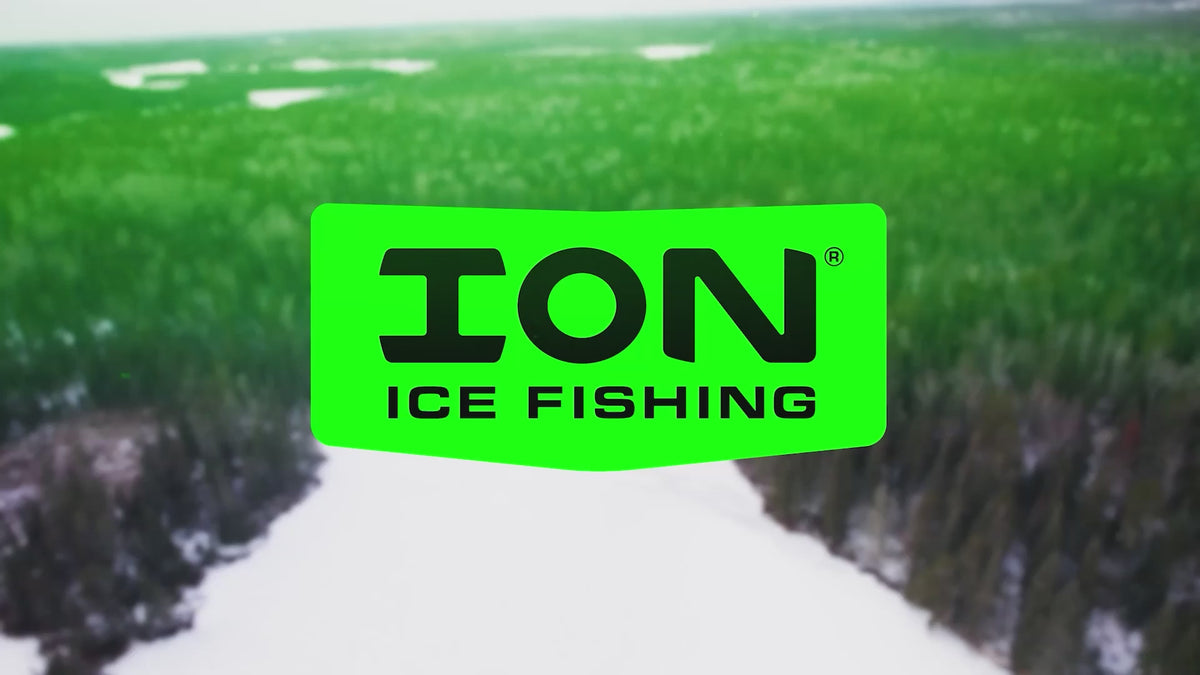 ION Alpha Pro 8-inch ice auger model 60250 for winter ice fishing