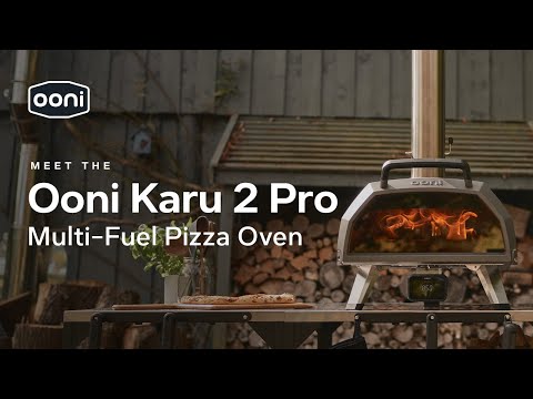 Ooni Karu 2 Pro pizza oven with patented Flame Keeper technology for even heat distribution