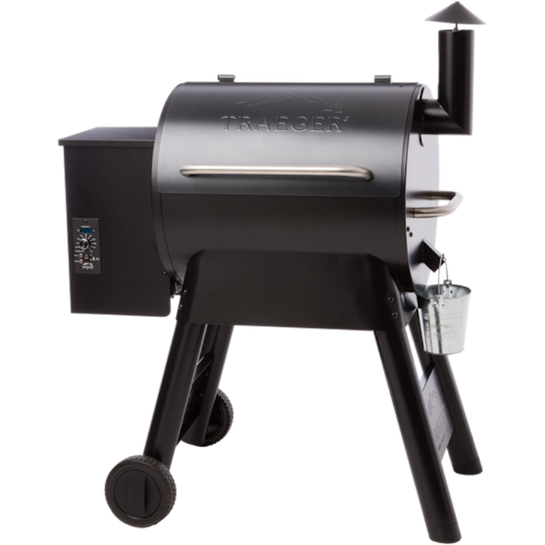Traeger Pro Series 22 wood pellet grill backyard BBQ smoker 572 sq in cooking space